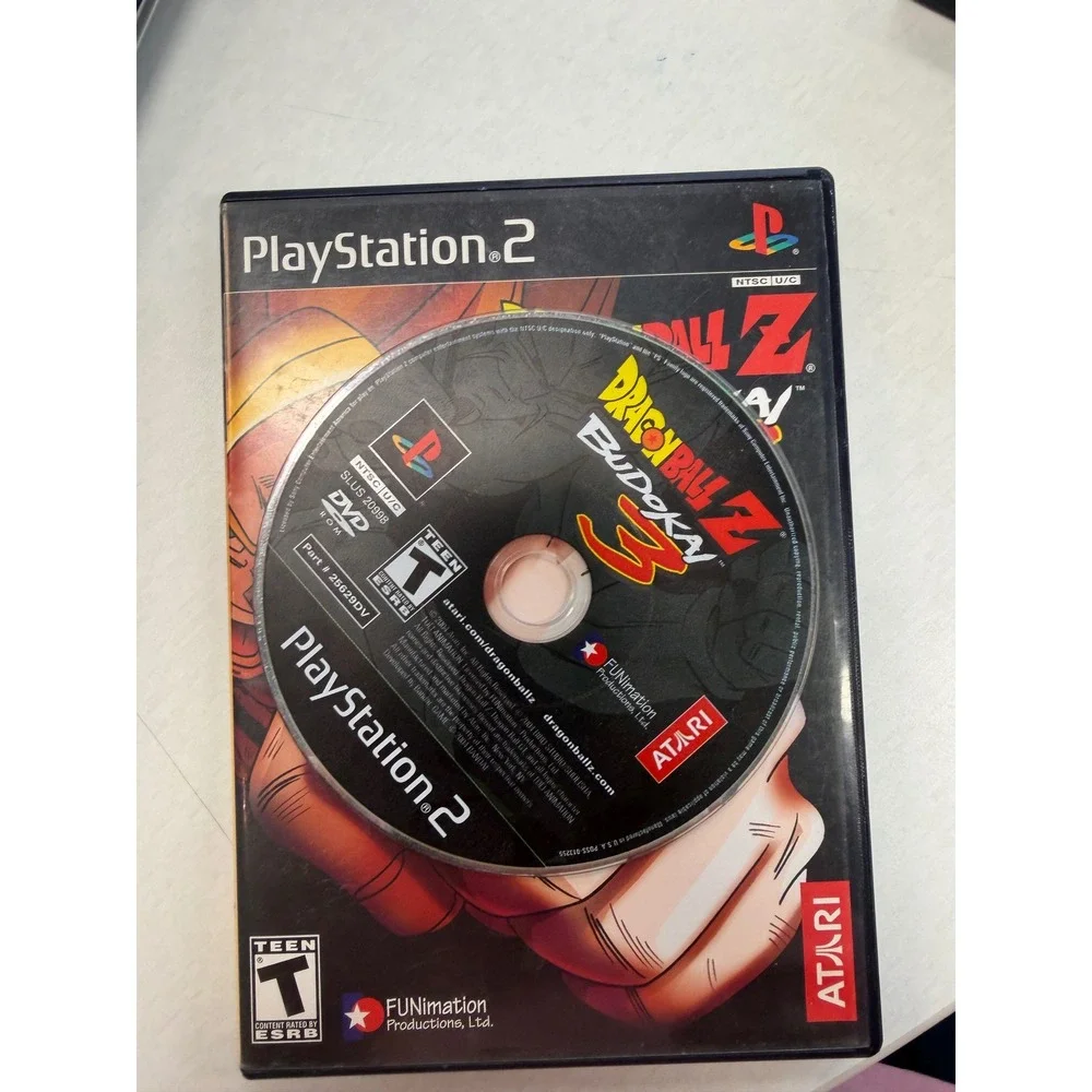 Dragon Ball Z Budokai 3 PS2 PlayStation 2 Game with Budokai 2 Bonus Disc Atari